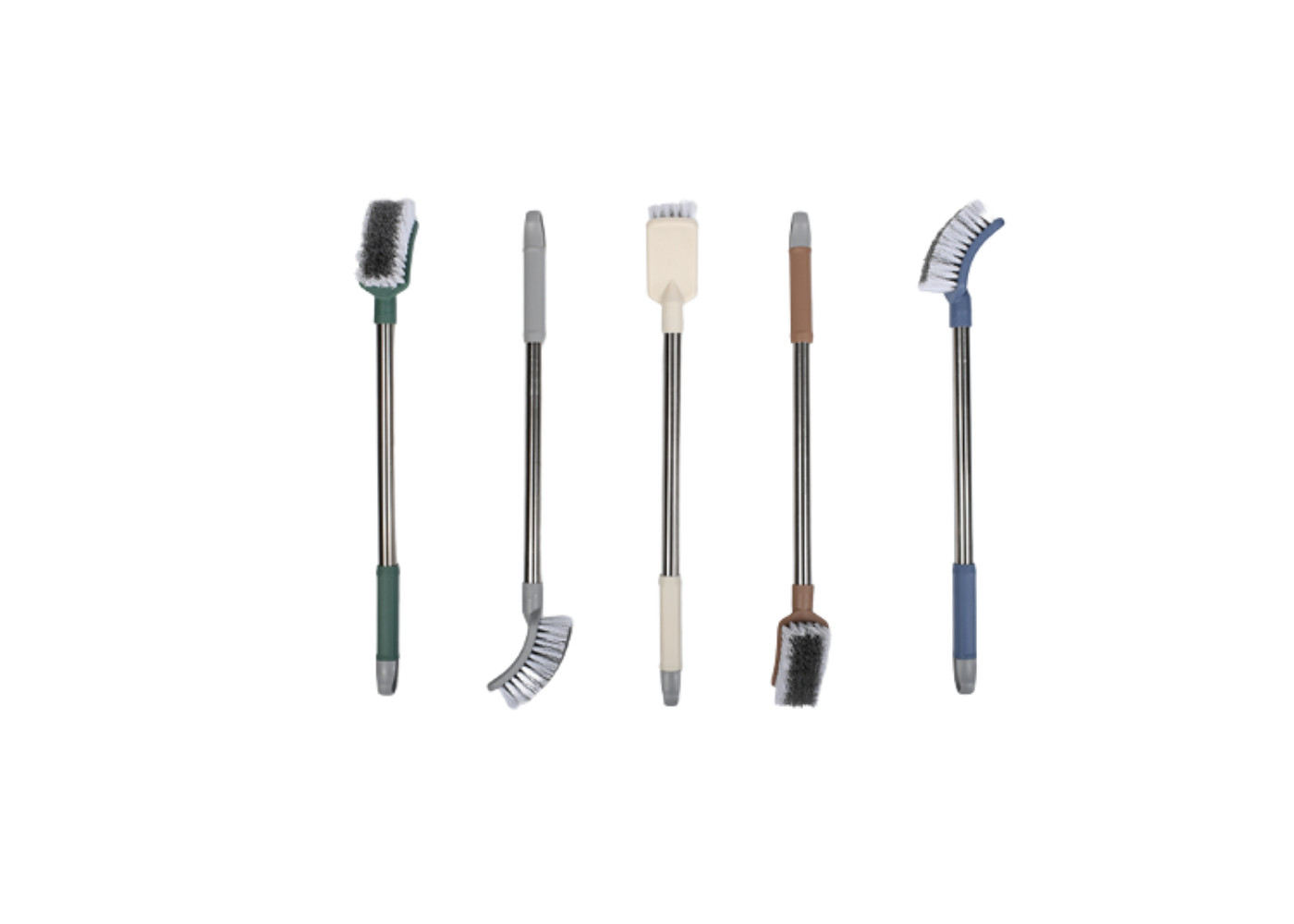 Bàn chải chà cong 01 silicon cán ghép Tứ Hưng.